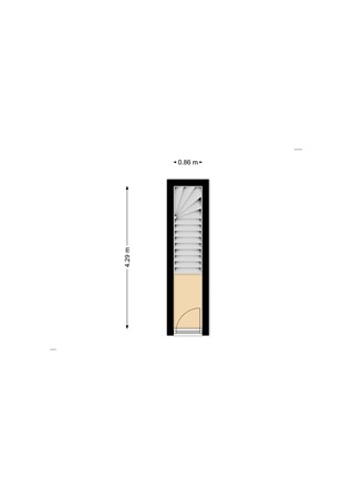 Floorplan - Schoolstraat 41A, 3151 AX Hoek van Holland